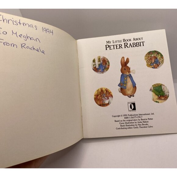 7 My Little Book About Beatrix Potter Picture Books Children’s Vintage 1990s - Picture 6 of 16